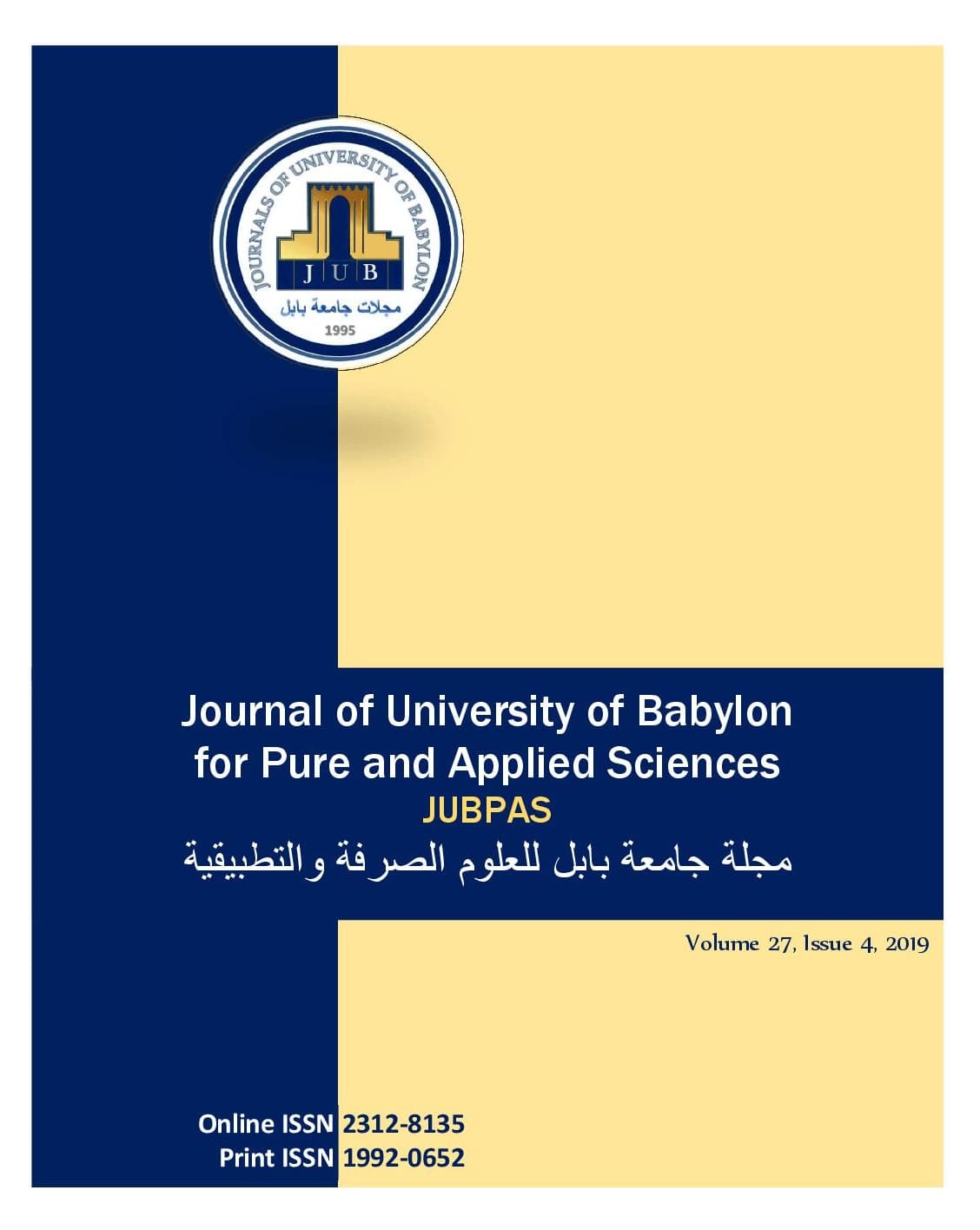 JUBPAS, vol. 27, no. 4, 2019